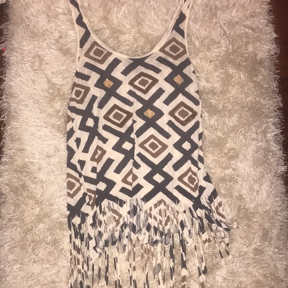 Fringe top